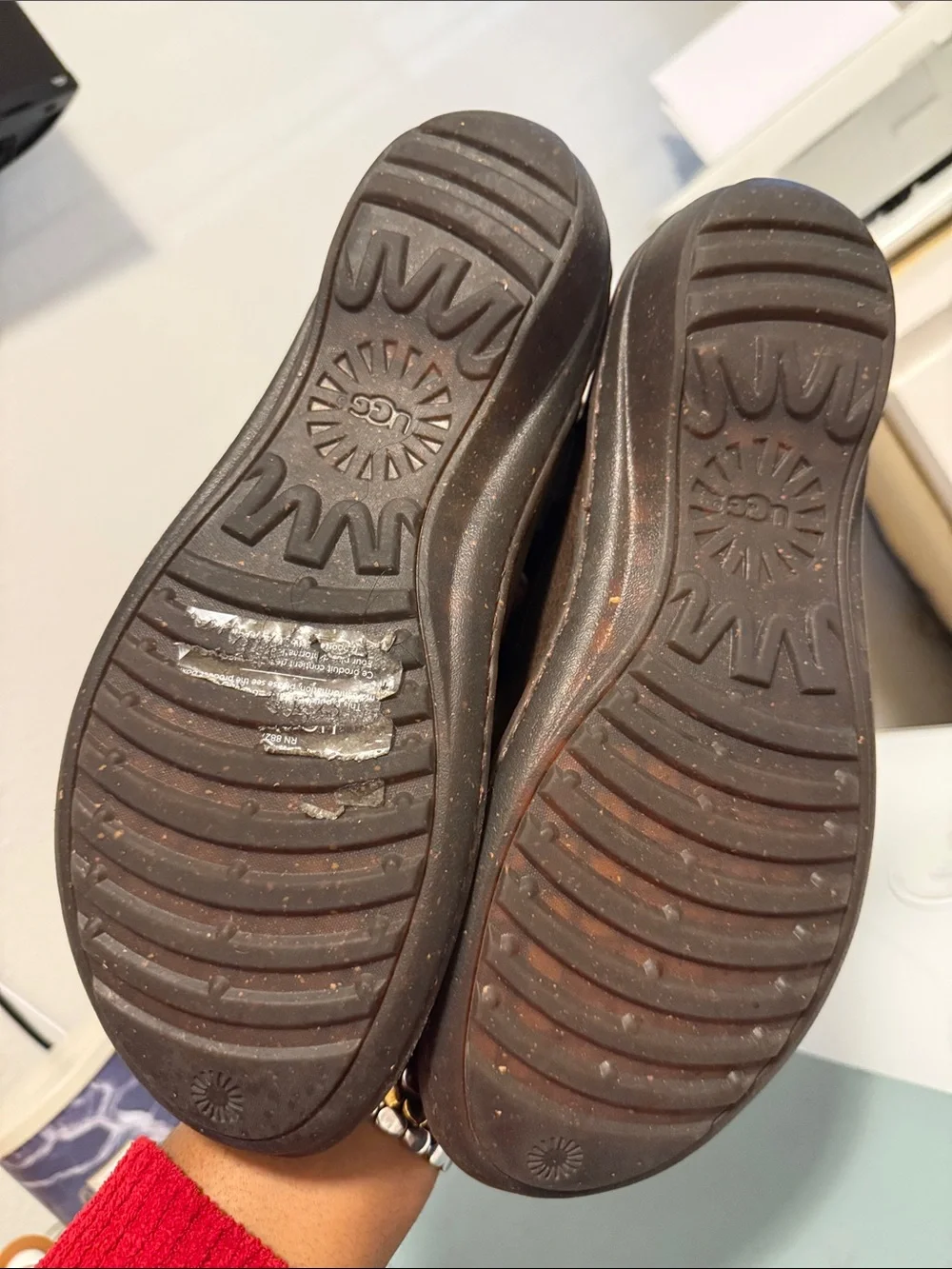 UGG boots plush